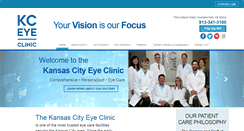 Desktop Screenshot of kceyeclinic.com